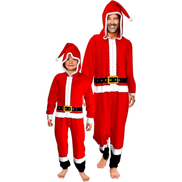 洋書 Portable Holidays: man&Santa Amazon.com: Bioworld Santa Claus Red Union Suit Onesie-S/M
